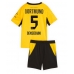 Borussia Dortmund Ramy Bensebaini #5 Barnkläder Hemma matchtröja till baby 2026-27 Kortärmad (+ Korta byxor) Billigt